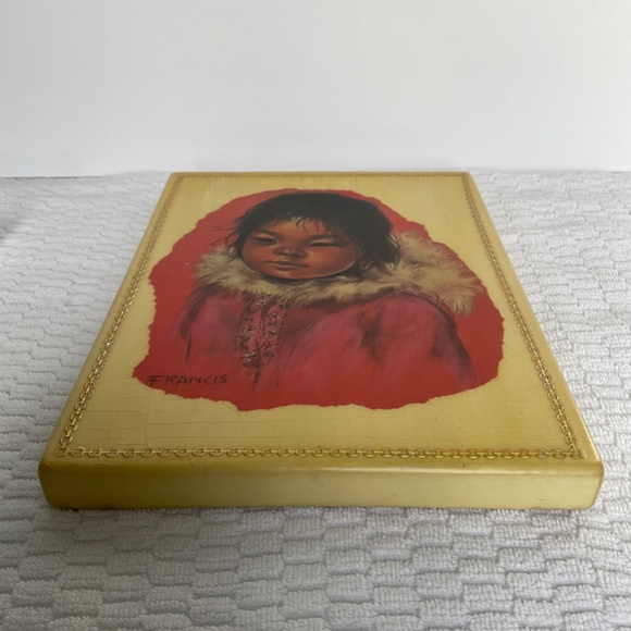 Vintage Dorothy Francis - EKALUK of Victoria Island - c. 1960s Print - Folk Art - Picture 9 of 16